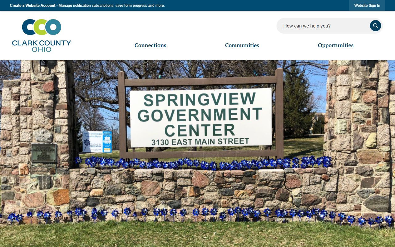Springfield marriage records Clark County Ohio government website